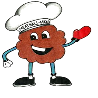 Santini's Meatball Man mascot